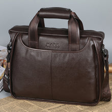 Load image into Gallery viewer, Guarantee Genuine Cow Leather  13&quot; Laptop  Perfect Quality Men Bag