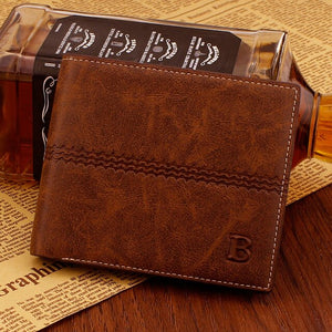 Wallets Multi Cardholders Standard Wallets young men business casual 2018 New